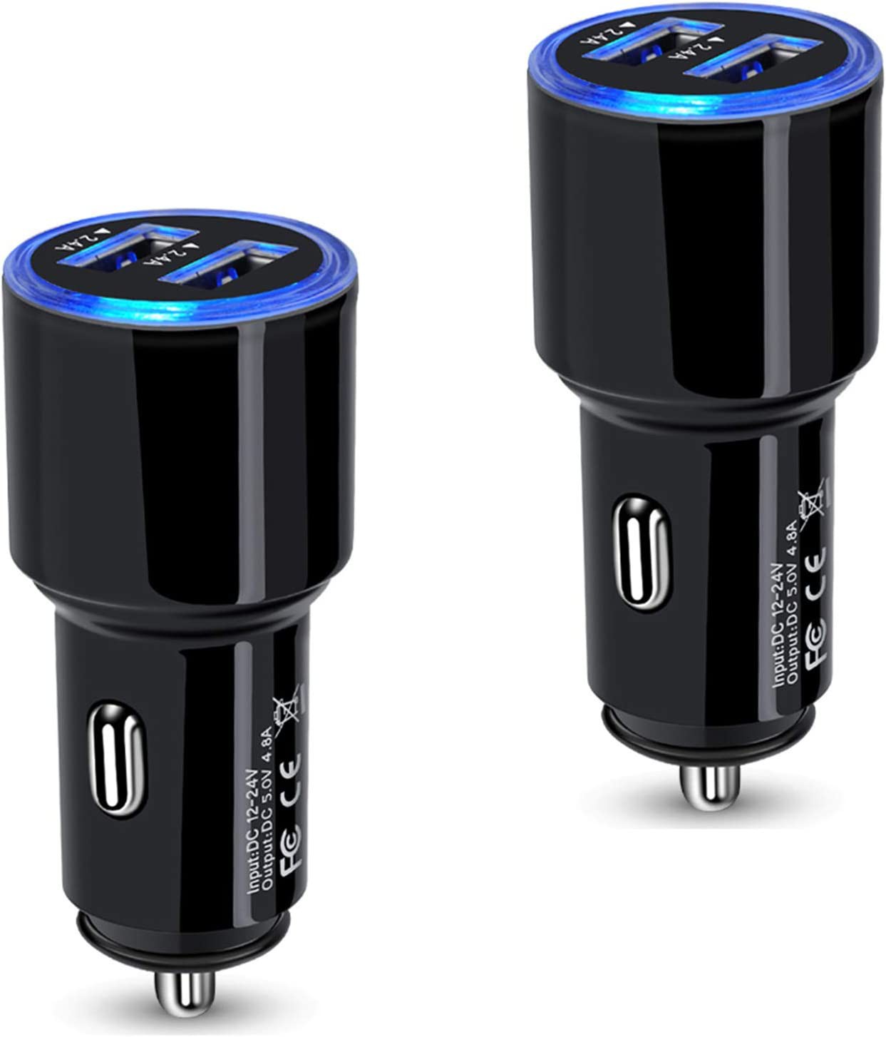 Dual port USB Cigarette Lighter Adapter