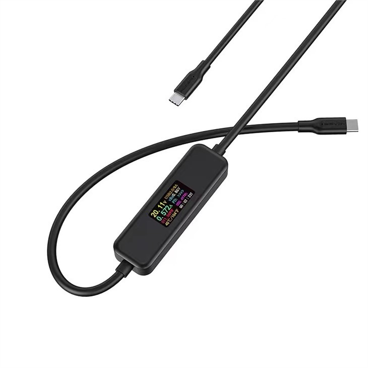 Cabo USB C com tela