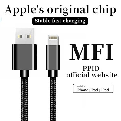 Cabo de dados certificado pela Apple MFi