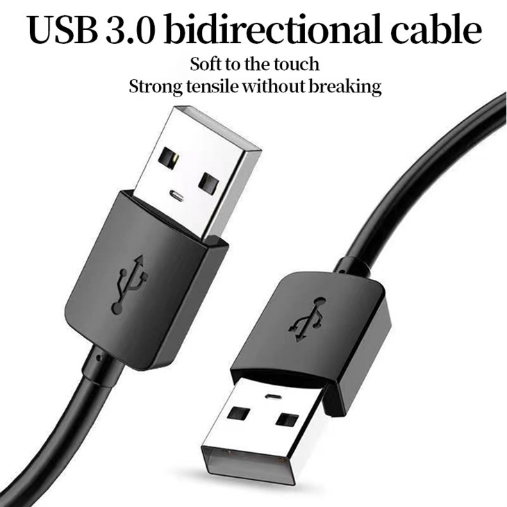 USB 3.0 A para um cabo macho de 3 pés